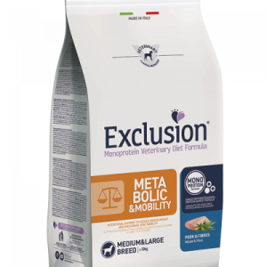 EXCLUSION DOG METABOLIC & MOBILITY MEDIO/MAXI 12 KG