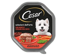 CESAR SELEZIONE ORTO MANZO E VERDURE 150 GR