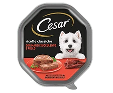 CESAR CLASSICHE MANZO E POLLO 150 GR