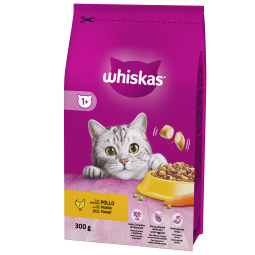 WHISKAS DRY ADULT POLLO 300 GR