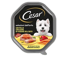 CESAR CUOR DI VERDURE E PATE' DI POLLO 150 GR