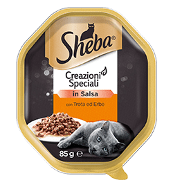 SHEBA CREAZIONI TROTA E VERDURE 85 GR