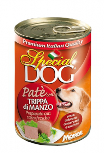 SPECIAL DOG PATE' TRIPPA DI MANZO LATTINA 400 GR
