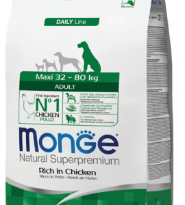 MONGE DOG ADULT MAXI POLLO 3 KG