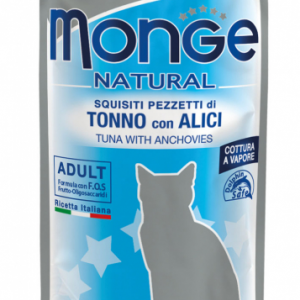 MONGE CAT TONNO E ACCIUGHE BUSTINA 80 GR