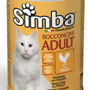 SIMBA GATTO POLLO LATTINA 415 GR