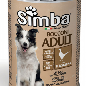 SIMBA CANE SELVAGGINA LATTINA 1230 GR