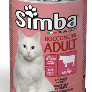 SIMBA GATTO MANZO LATTINA 415 GR