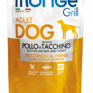 GRILL DOG POLLO E TACCHINO BUSTINA 100 GR