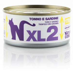 NATURAL CODE GATTO TONNO E SARDINE LATTINA 170 GR