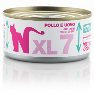 NATURAL CODE GATTO POLLO E OMELETTE LATTINA 170 GR