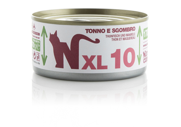 NATURAL CODE GATTO TONNO E SGOMBRO LATTINA 170 GR
