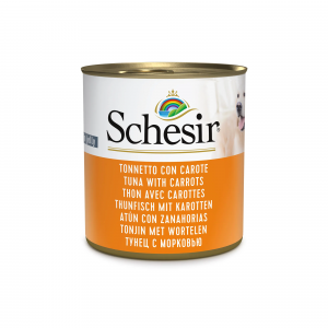 SCHESIR CANE TONNO E CAROTE LATTINA 285 GR