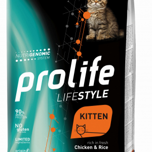 PROLIFE CAT KITTEN POLLO E RISO 400 GR