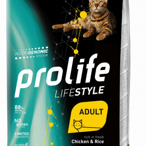 PROLIFE CAT ADULT POLLO E RISO 1,5 KG