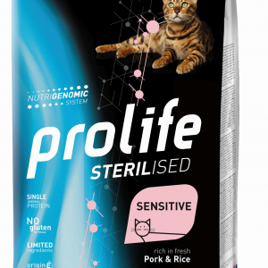 PROLIFE CAT STERILIZED MAIALE E RISO 400GR