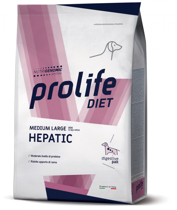 PROLIFE DOG VET HEPATIC MEDIUM LARGE 2 KG