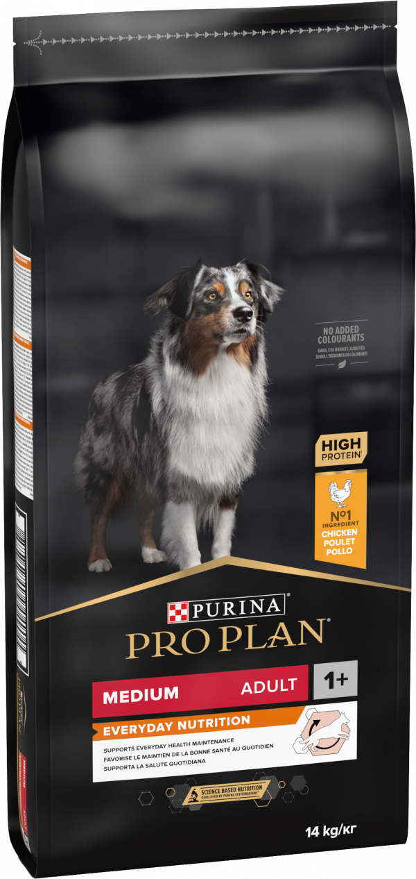 PRO PLAN DOG ADULT MEDIO POLLO E RISO 14 KG