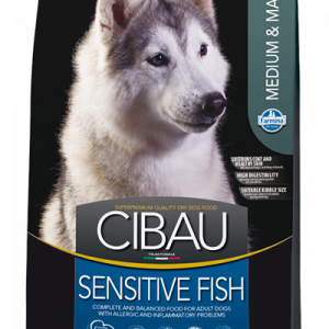 CIBAU SENSITIVE PESCE MEDIO MAXI 2,5 KG
