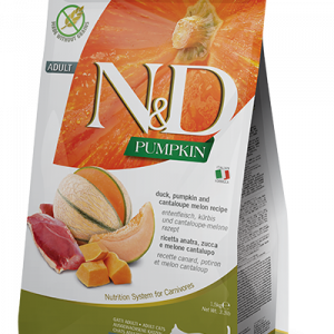 ND CAT ZUCCA ANATRA E MELONE 300 GR