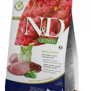 ND CAT QUINOA AGNELLO E FINOCCHIO DIGESTION 300 GR