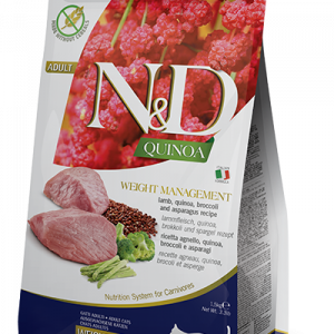 ND CAT QUINOA WEIGHT MANAGEMENT AGNELLO E BROCCOLI 300 GR