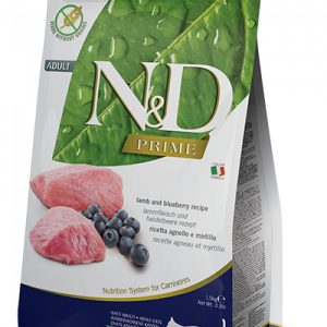 ND CAT PRIME AGNELLO E MIRTILLO 5 KG