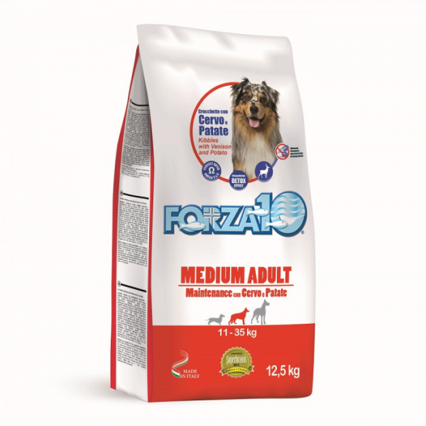 FORZA 10 CERVO E PATATE ADULT MEDIO 12 KG