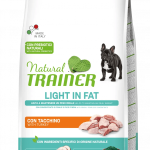 TRAINER NATURAL DOG LIGHT MINI TACCHINO 7 KG