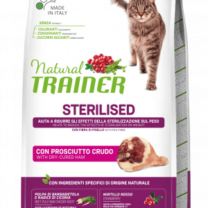 TRAINER NATURAL CAT STERILIZED PROSCIUTTO 10 KG