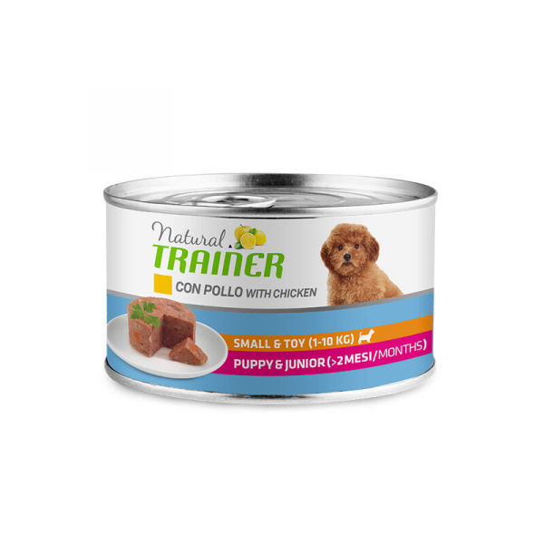 TRAINER NATURAL DOG PUPPY & JUNIOR MINI LATTINA 150 GR