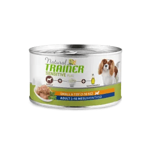 TRAINER NATURAL DOG SENSITIVE ADULT MINI CAVALLO LATTINA 150 GR