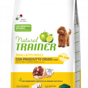 TRAINER NATURAL DOG ADULT MINI PROSCIUTTO E RISO 7 KG