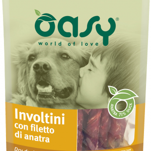 OASY SNACK DOG INVOLTINI ANATRA 100 GR