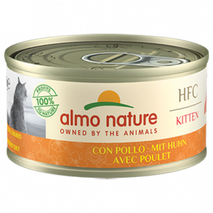 HFC CAT KITTEN POLLO LATTINA 70 GR