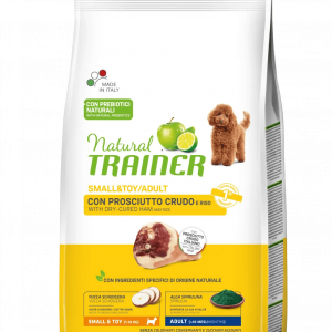 TRAINER NATURAL DOG ADULT MINI PROSCIUTTO E RISO 2 KG