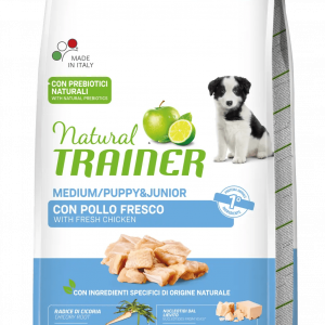 TRAINER NATURAL DOG PUPPY & JUNIOR MEDIUM 12 KG
