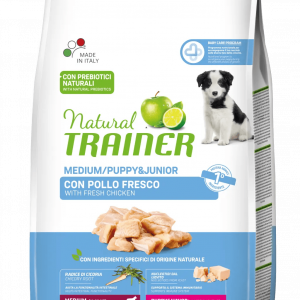 TRAINER NATURAL DOG PUPPY & JUNIOR MEDIUM 3 KG