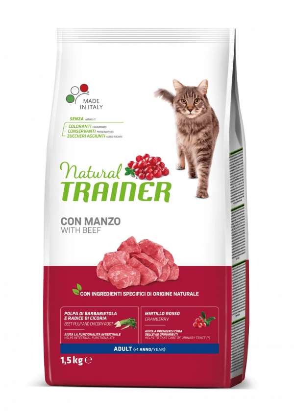 TRAINER NATURAL CAT ADULT MANZO 1,5 KG