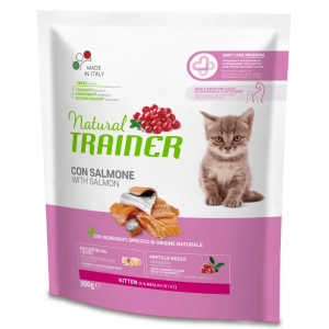 TRAINER NATURAL CAT KITTEN SALMONE 300 GR