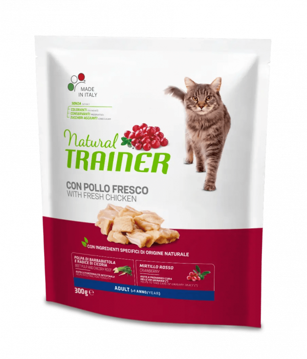 TRAINER NATURAL CAT ADULT POLLO 300 GR