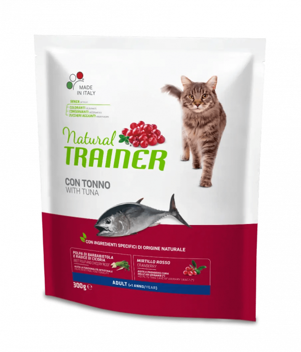 TRAINER NATURAL CAT ADULT TONNO 300 GR