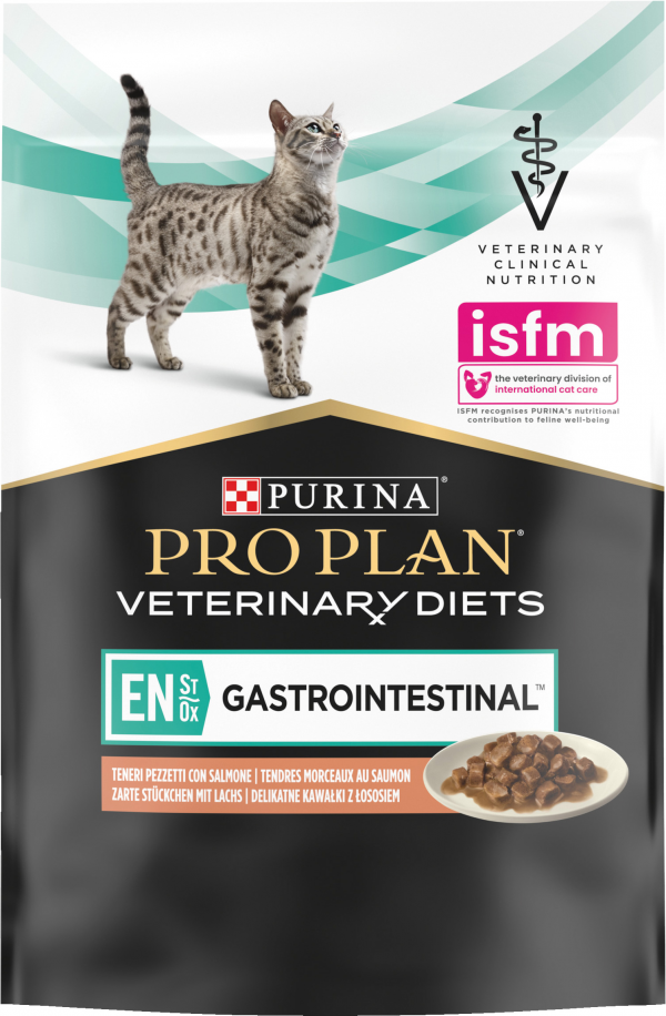 PRO PLAN CAT DIET EN GASTROINTESTINAL SALMONE BUSTINA 85 GR