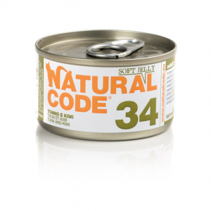 NATURAL CODE GATTO TONNO E KIWI LATTINA 85 GR