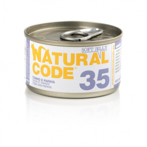 NATURAL CODE GATTO TONNO E PAPAYA LATTINA 85 GR