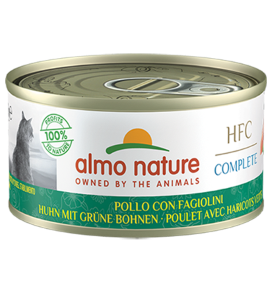 HFC CAT COMPLETE POLLO E FAGIOLINO LATTINA 70 GR