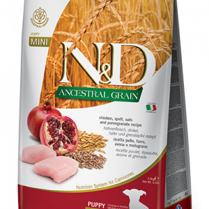 ND DOG LOW POLLO E MELOGRANO PUPPY MINI 7 KG