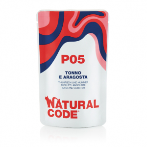 NATURAL CODE GATTO TONNO E ARAGOSTA BUSTINA 70 GR