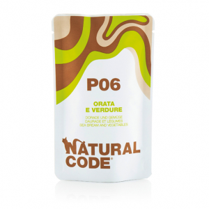 NATURAL CODE GATTO ORATA E VERDURE BUSTINA 70 GR