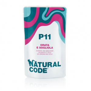 NATURAL CODE GATTO ORATA E SOGLIOLA BUSTINA 70 GR